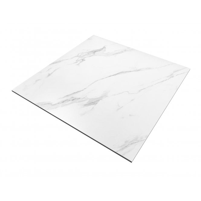 Mont Blanc Matt Marble Effect Rectfied Wall & Floor Tile 60cm x 60cm
