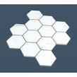 Mont Blanc Statuario Hexagon Mosaic (7.3cm x 7.3cm) 26cm x 27.8cm Wall & Floor Tile