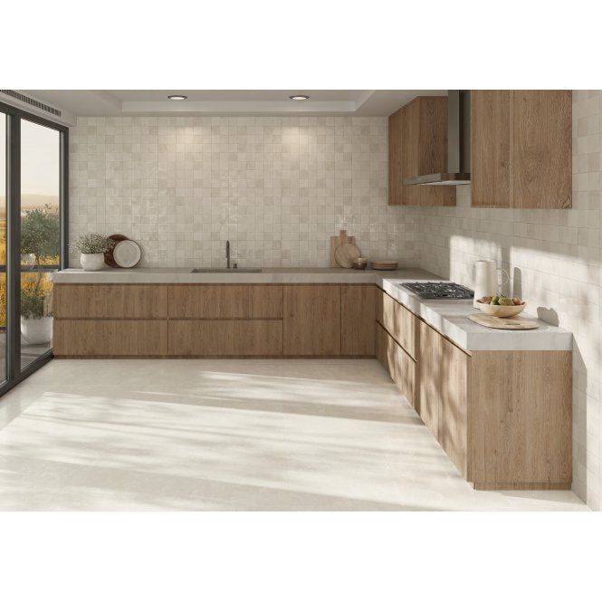 Made In Spain Monterrey White 60cm x 120cm Wall & Floor Tile