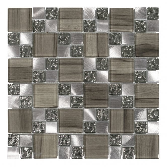Montrose 30cm x 30cm Glass Mosaic Tile