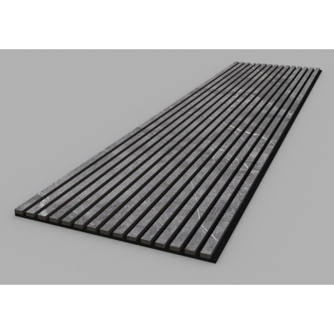 Moonstone Grey Acoustic Wood Panel 240cm x 60cm x 21mm