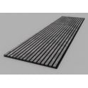 Moonstone Grey Acoustic Wood Panel 240cm x 60cm x 21mm