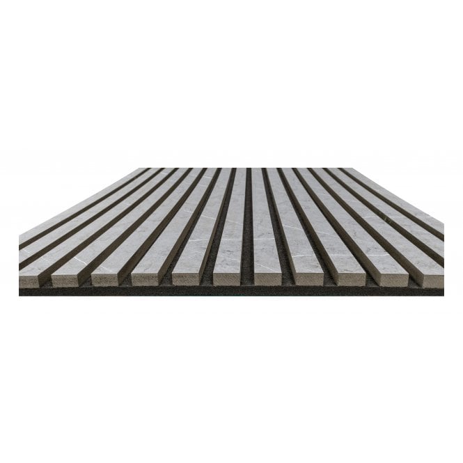 Moonstone Grey Acoustic Wood Panel 240cm x 60cm x 21mm