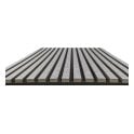 Moonstone Grey Acoustic Wood Panel 240cm x 60cm x 21mm