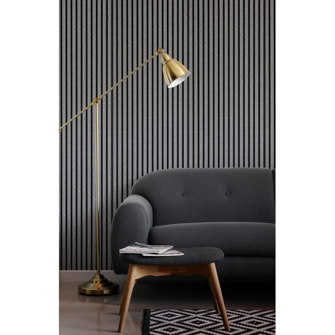 Moonstone Grey Acoustic Wood Panel 240cm x 60cm x 21mm