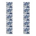 Morgan Blue Fireplace 15.2cm x 15.2cm Tile Set