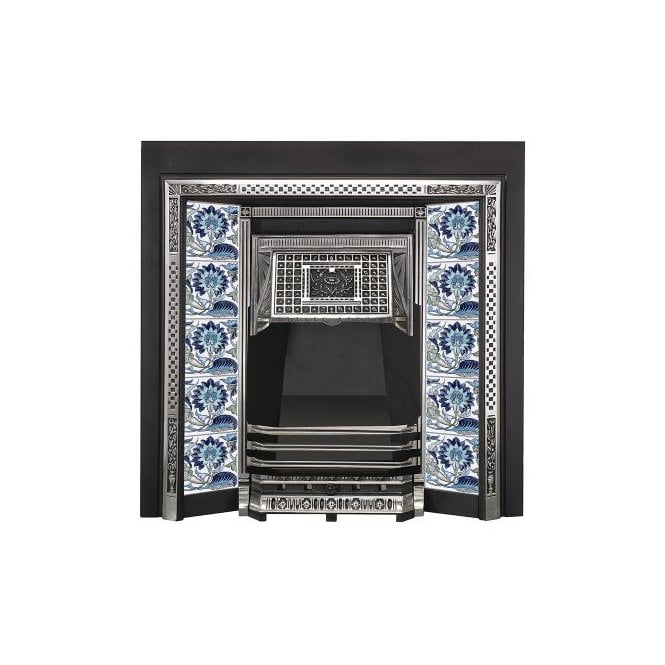 Morgan Blue Fireplace 15.2cm x 15.2cm Tile Set