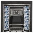 Morgan Blue Fireplace 15.2cm x 15.2cm Tile Set