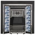 Morgan Blue Fireplace 15.2cm x 15.2cm Tile Set