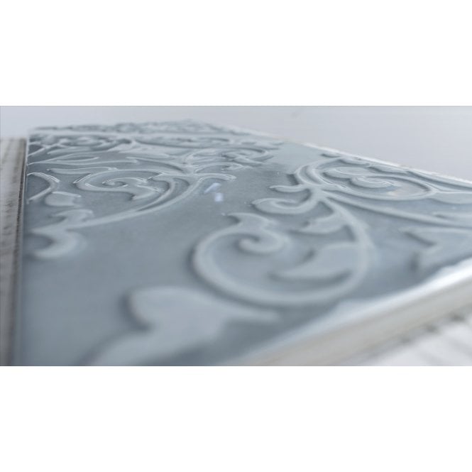 Morris Dahlia Ocean 12.5cm x 25cm Wall Tile