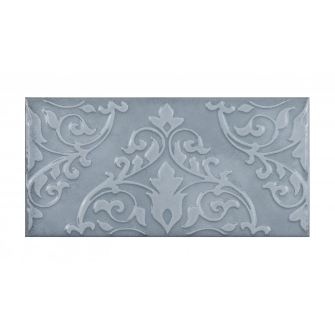 Morris Dahlia Ocean 12.5cm x 25cm Wall Tile