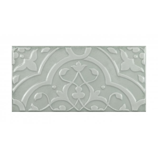 Morris Orchid Green Mamba 12.5cm x 25cm Wall Tile