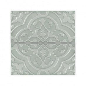Morris Orchid Green Mamba 12.5cm x 25cm Wall Tile