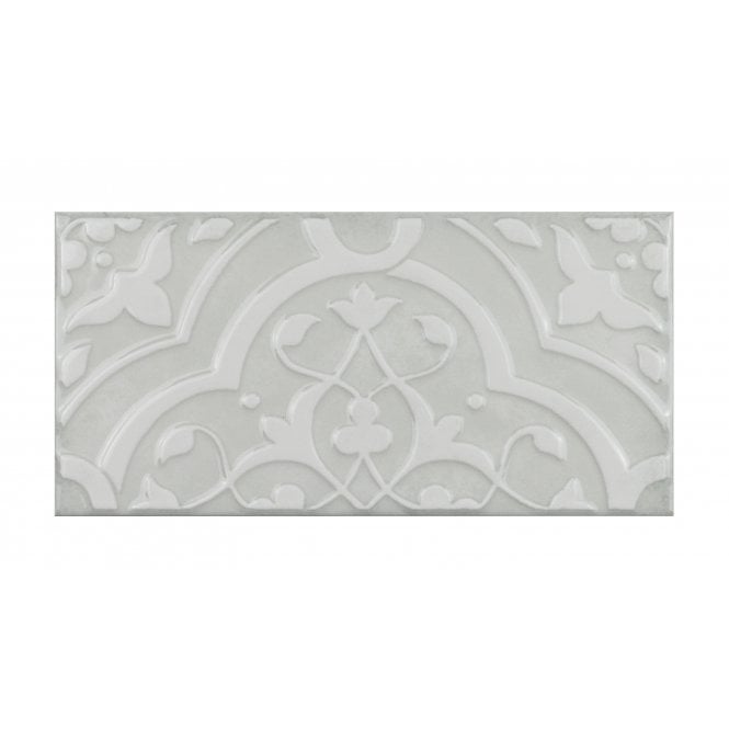Morris Orchid Neo Mint 12.5cm x 25cm Wall Tile