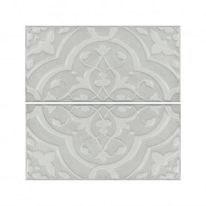 Morris Orchid Neo Mint 12.5cm x 25cm Wall Tile