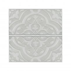 Morris Orchid Neo Mint 12.5cm x 25cm Wall Tile