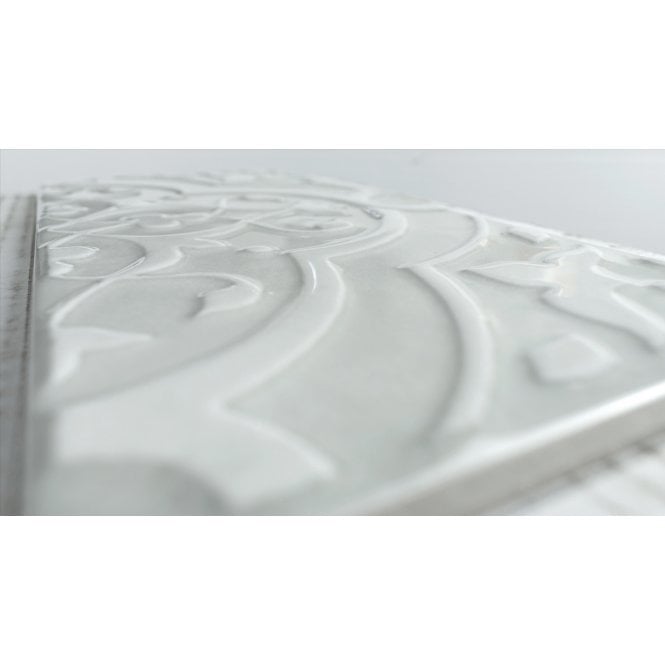 Morris Orchid Neo Mint 12.5cm x 25cm Wall Tile