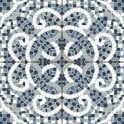 Mosaica Corfu Blue 45cm x 45cm Wall and Floor Tile