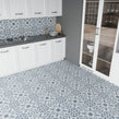 Mosaica Corfu Blue 45cm x 45cm Wall and Floor Tile
