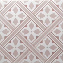 British Ceramic Tile Mr Jones Peony 33cm x 33cm Floor Tile
