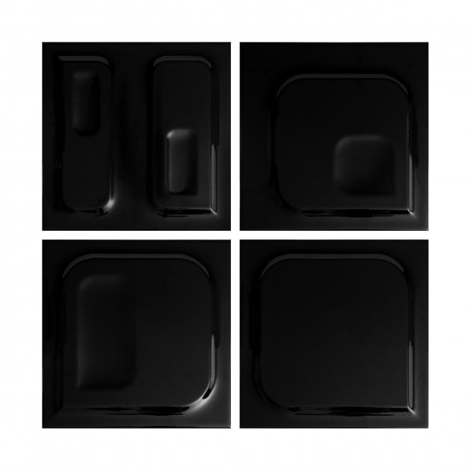Murati Design Black 20cm x 20cm Wall Tile