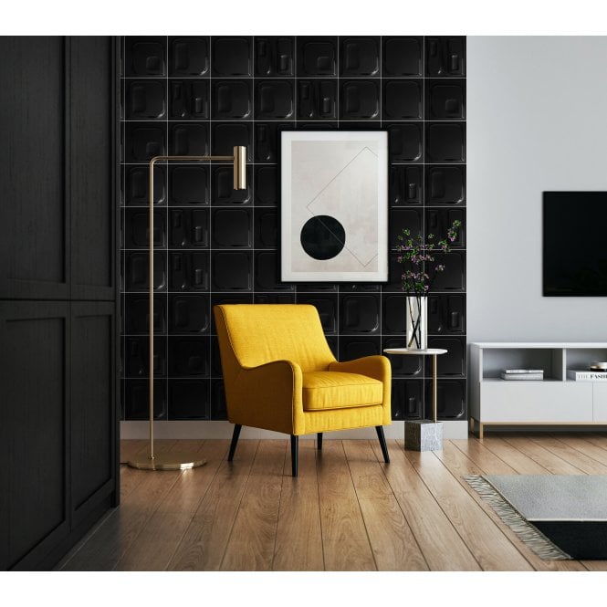Murati Design Black 20cm x 20cm Wall Tile