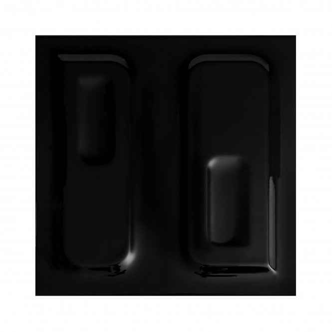 Murati Design Black 20cm x 20cm Wall Tile