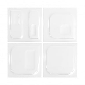 Murati Design White 20cm x 20cm Wall Tile