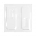 Murati Design White 20cm x 20cm Wall Tile