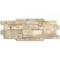 Italian Design Muretto 3D Beige 16cm x 40cm Wall and Floor Tile