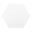 Naples Base Hexagon White 22.8cm x 19.8cm Wall & Floor Tile