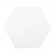 Naples Base Hexagon White 22.8cm x 19.8cm Wall & Floor Tile