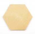 Naples Base Hexagon Yellow 22.8cm x 19.8cm Wall & Floor Tile
