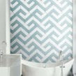 Naples Hexagon Aquamarine 22.8cm x 19.8cm Wall & Floor Tile