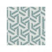 Naples Hexagon Aquamarine 22.8cm x 19.8cm Wall & Floor Tile