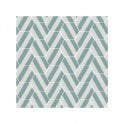Naples Hexagon Aquamarine 22.8cm x 19.8cm Wall & Floor Tile