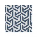 Naples Hexagon Blue 22.8cm x 19.8cm Wall & Floor Tile