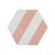 Naples Hexagon Pink 22.8cm x 19.8cm Wall & Floor Tile