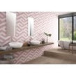 Naples Hexagon Pink 22.8cm x 19.8cm Wall & Floor Tile