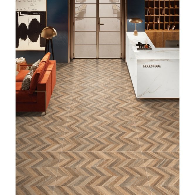 Native Brown 30cm x 120cm Wall and Floor Tile