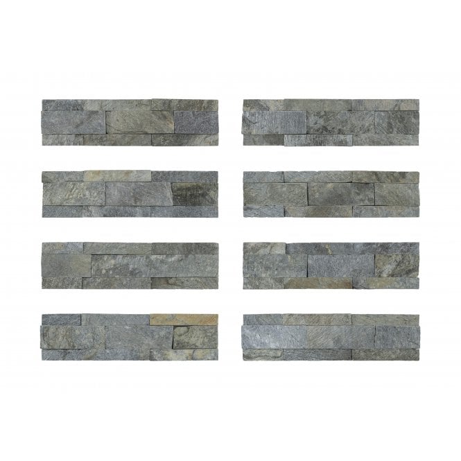 Native Stone Ocean Green Splitface 10cm x 40cm Wall Tile