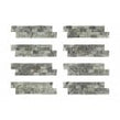 Native Stone Rainforest Green Splitface 10cm x 36cm Wall Tile