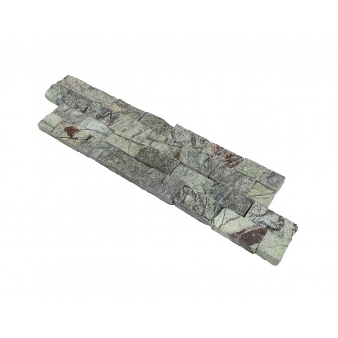 Native Stone Rainforest Green Splitface 10cm x 36cm Wall Tile