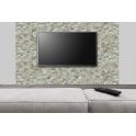 Native Stone Travertine Silver/Cream Mix Splitface 10cm x 36cm Wall Tile