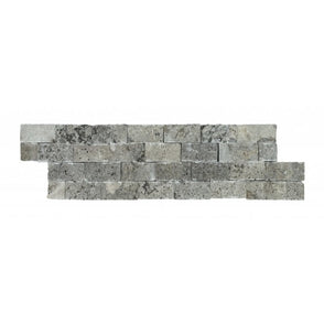 Native Stone Travertine Silver Splitface 10cm x 36cm Wall Tile