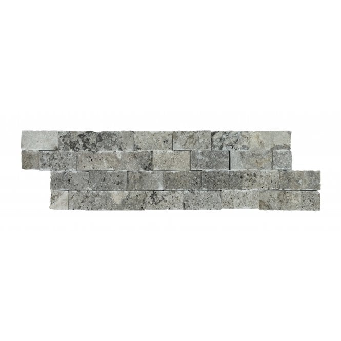 Native Stone Travertine Silver Splitface 10cm x 36cm Wall Tile