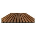 Natural Teak Acoustic Wood Panel 240cm x 60cm x 21mm