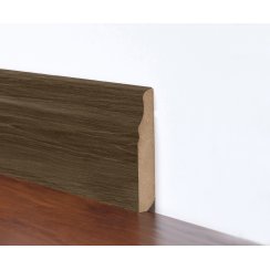 Natural Walnut Laminate Skirting 9cm x 240cm x 15mm