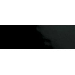 Ribesalbes Ceramica Negro Matt 10cm x 30cm Wall Tile