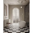 Made In Spain Nero Marquina Matt 30cm x 30cm Wall and Floor Tile